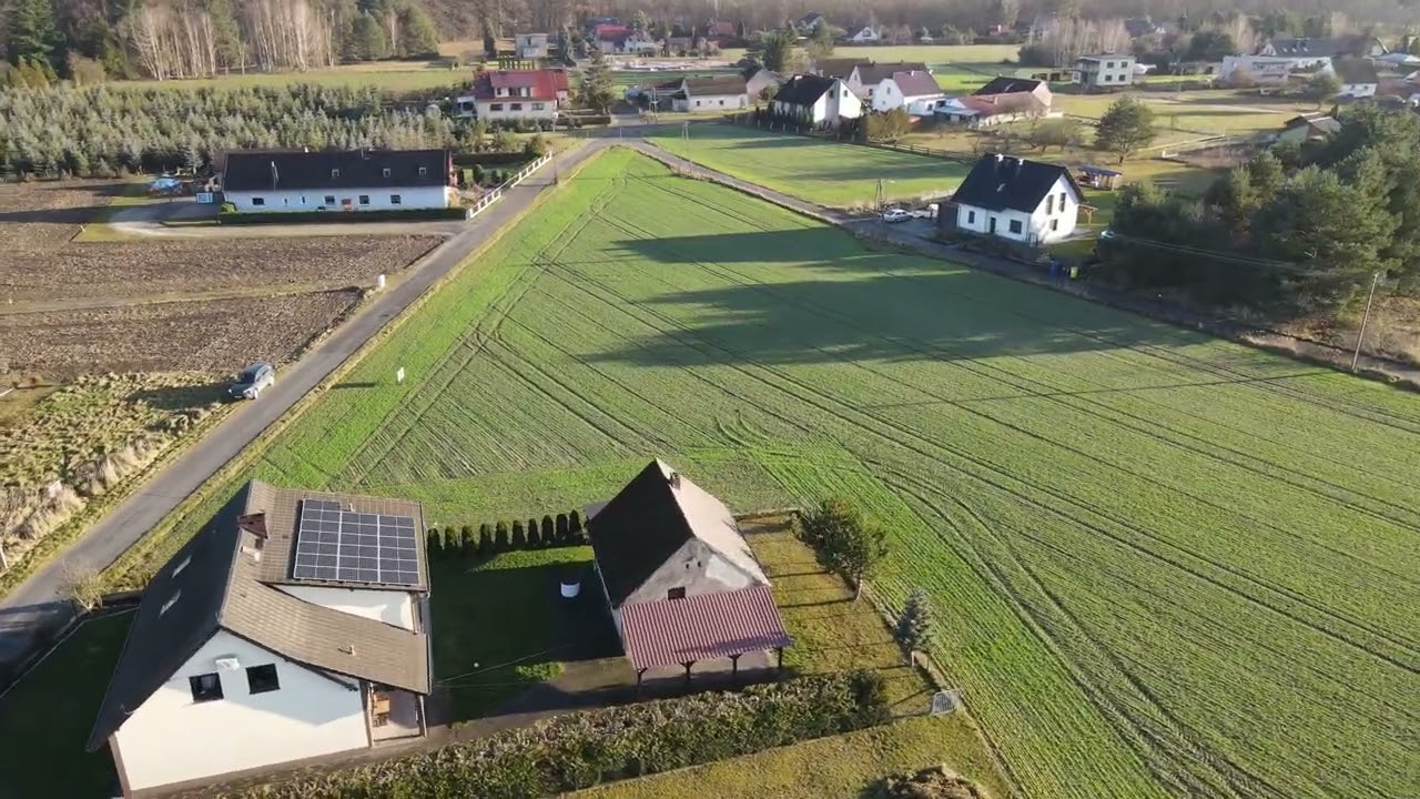 Duża działka budowlana 9051 m² – Turawa, Marszałki