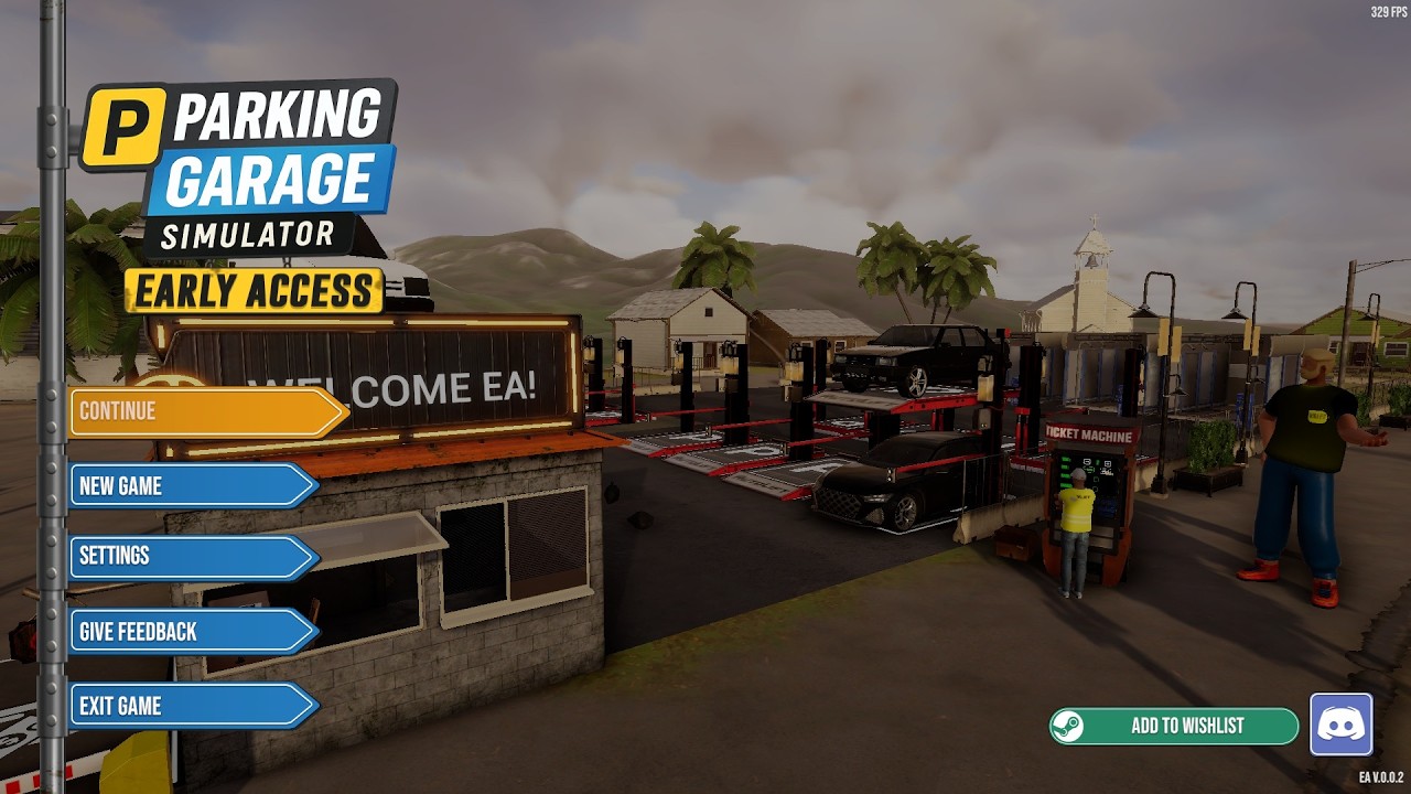 주차장 시뮬레이터 (PARKING GARAGE SIMULATOR) - 01 (NO MIC)