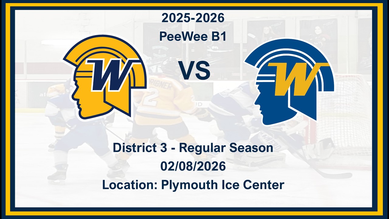 Wayzata PeeWee B1 [Gold] vs Wayzata [Blue] (02/08/2026)