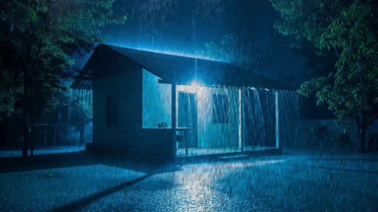 Sleep BETTER Tonight - Heavy Rain (Softened) - 10 Hours #23