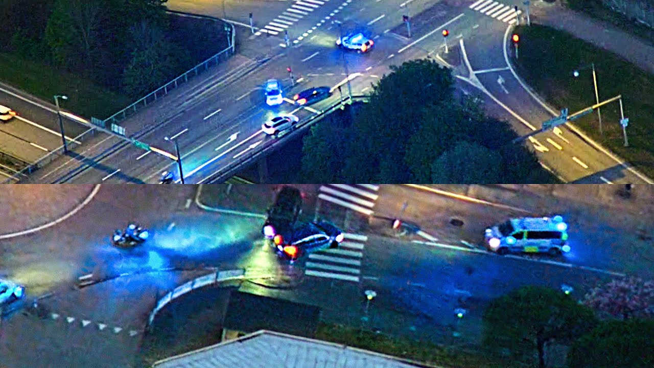 Its not a Game - Police Helicopter Chase (Subtitles) i Göteborg