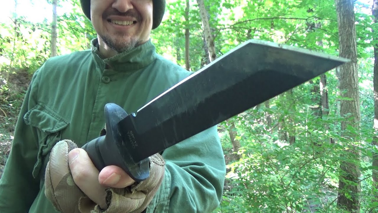 The Brutal Ontario SP-12 Tanto Combat And Field Knife. Review, My Deadly Friend! :D