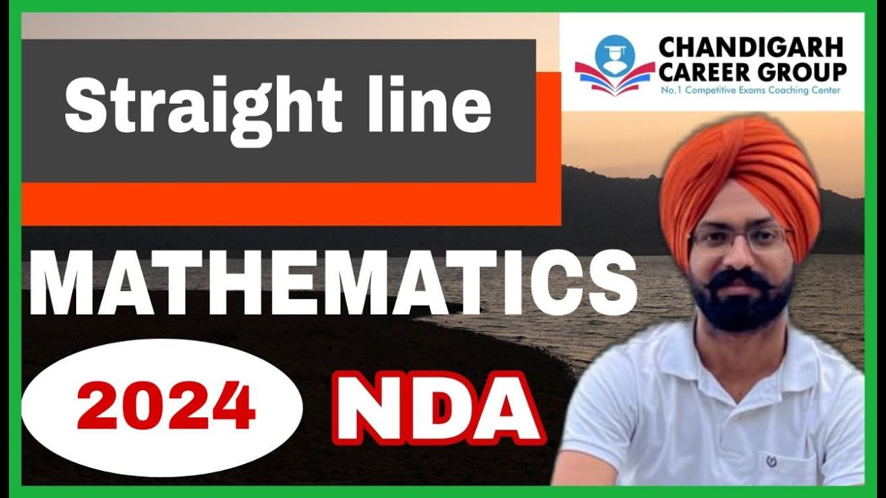 Point and straight line 2024(1&2) | NDA mathematics previous year questions by Sandeep Brar