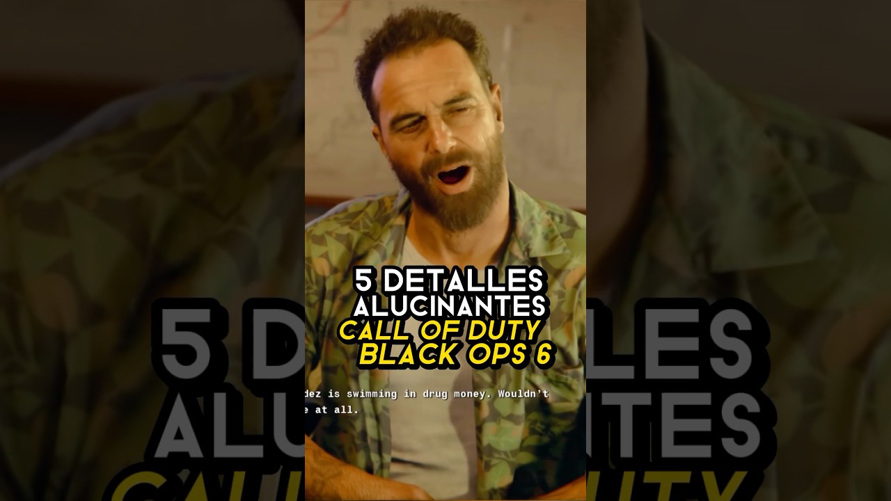 5 DETALLES ALUCINANTES de BLACK OPS 6 🔥 #CallofDuty #BlackOps6 #gaming #detallesalucinantes