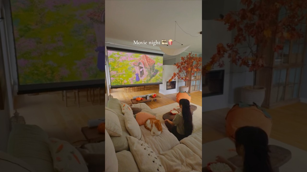 Turning my living room into a home cinema with this mini projector 📽️ | AD