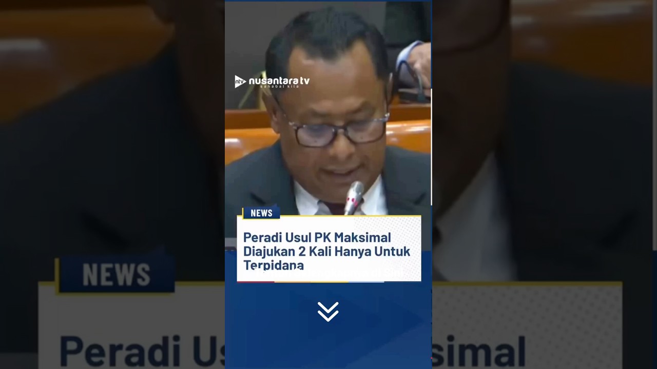 Peradi Usul PK Maksimal Diajukan 2 Kali Hanya untuk Terpidana #pk #vina #kasusvina  | NTV