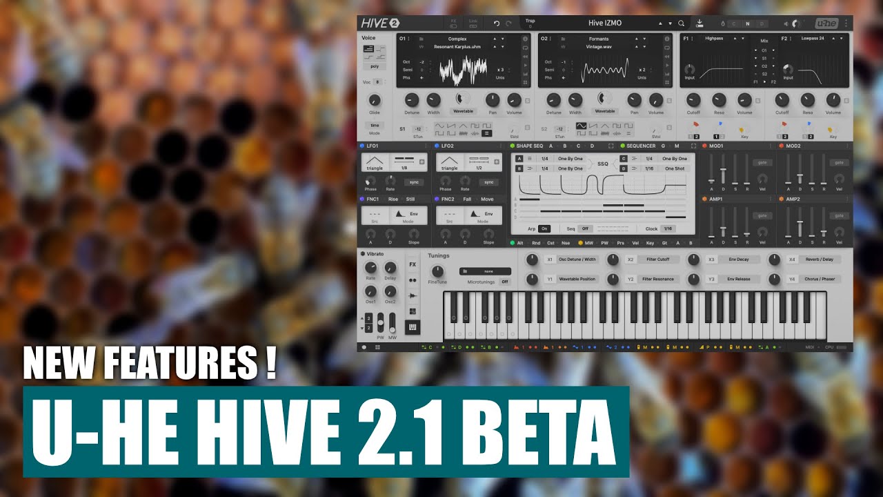 U-He Hive 2.1 Beta : New Features!