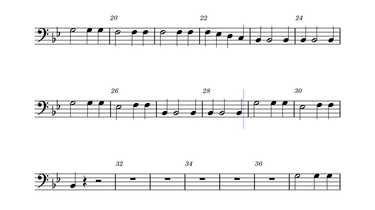 Majestic March - Trombone Bass Guitar by Paul Lavender