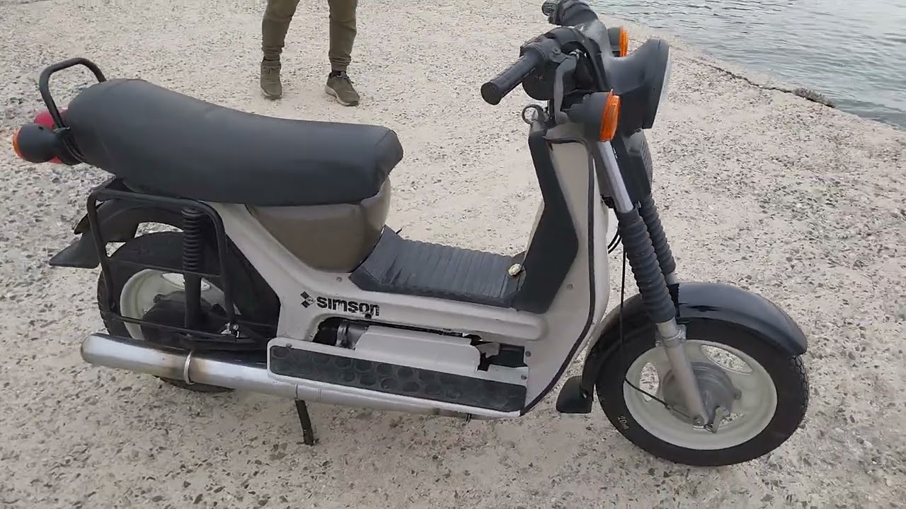 Simson sr50 - start with hand