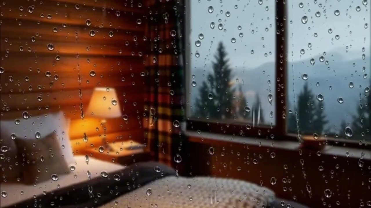 2 Hours Gentle Rain on Window + Smoothed Brown Noise • Deep Sleep 2026