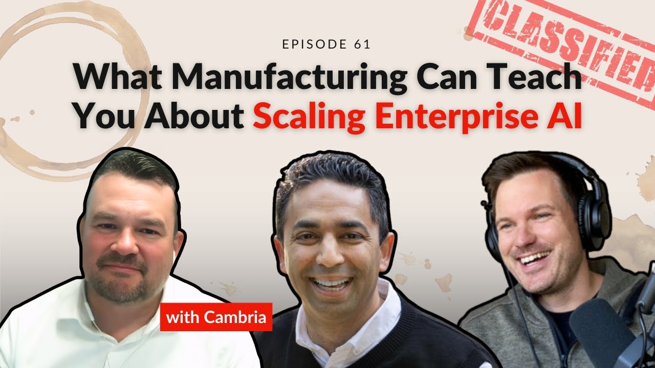 Scaling Enterprise AI: Lessons From Manufacturing