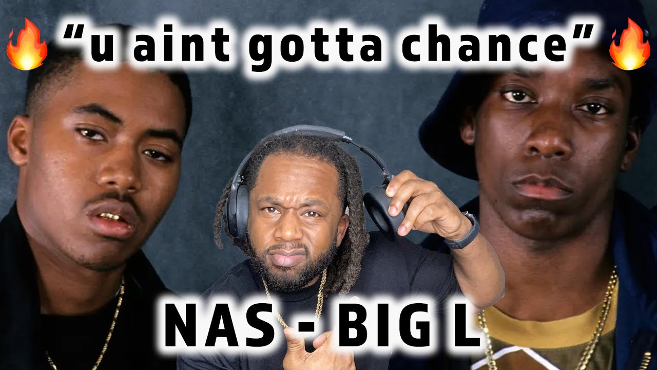 Big L RAPPIN! | Big L ft. Nas - &ldquo;u aint gotta chance&rdquo; REACTION