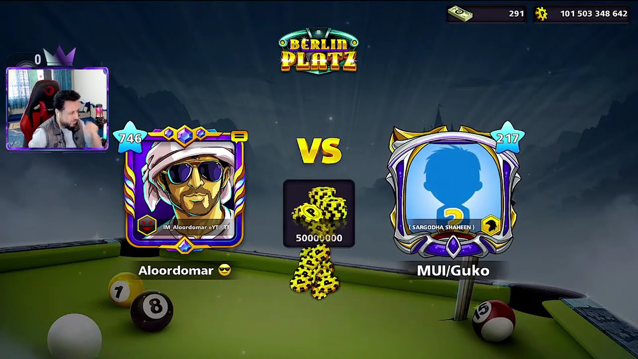 اجمل بث🔴 8 Ball Pool  | ARC Raiders