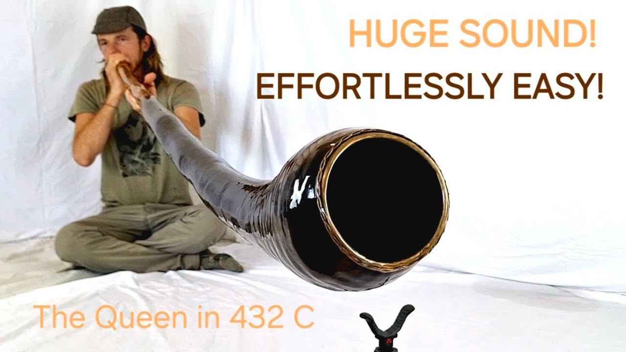 The Greatest Agave Didge Ever: THE QUEEN! ... again ... 432 C Masterpiece with Incredible Trumpets!