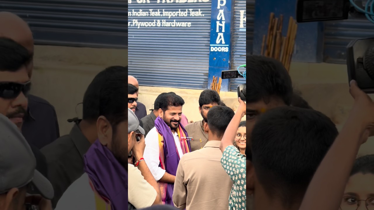 Telangana CM Revanth Reddy Inaugurates Moosarambagh To Amberpet Flyover | Cm Revanth Anna Convoy 😎