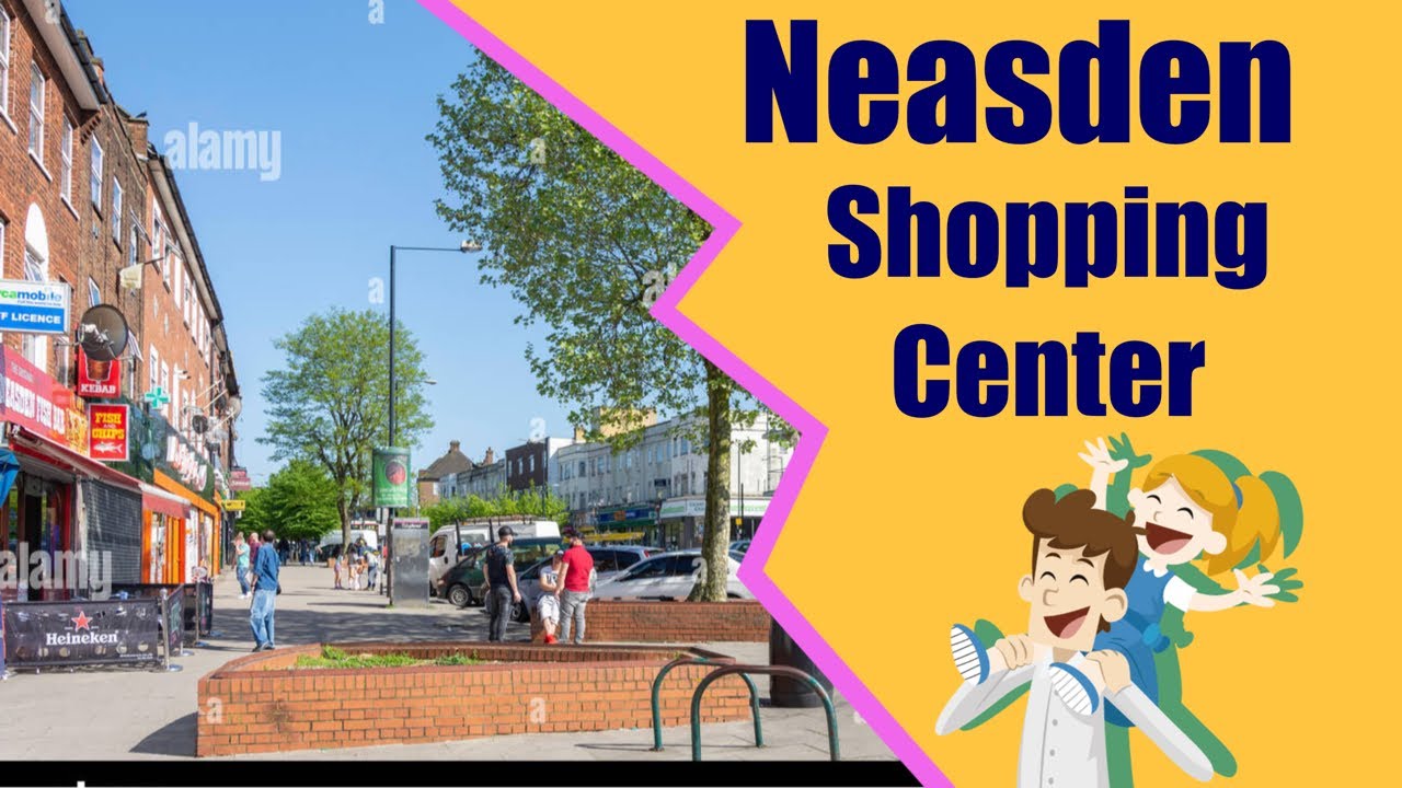 Route 7, Neasden Shopping Center at london travel tips, 4k video #london #uk #londoneye #travel