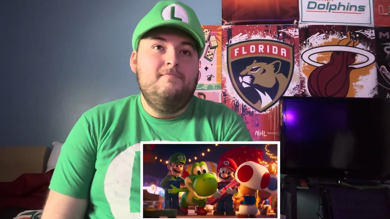 Gaming Reaction #8: The Super Mario Galaxy Movie - Yoshi First Look 