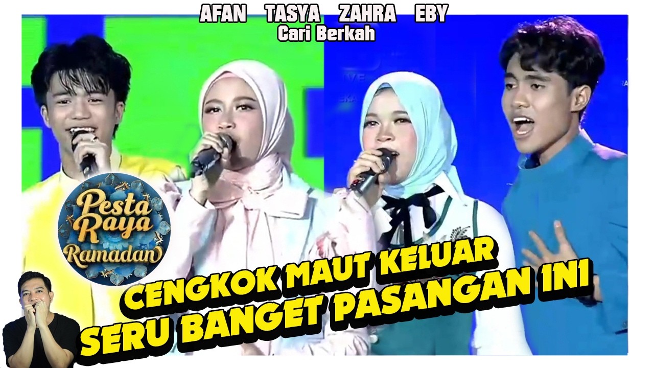 Cari berkah bareng Zahra Eby Afan Tasya langsung improve dan cengkok2 aduhai