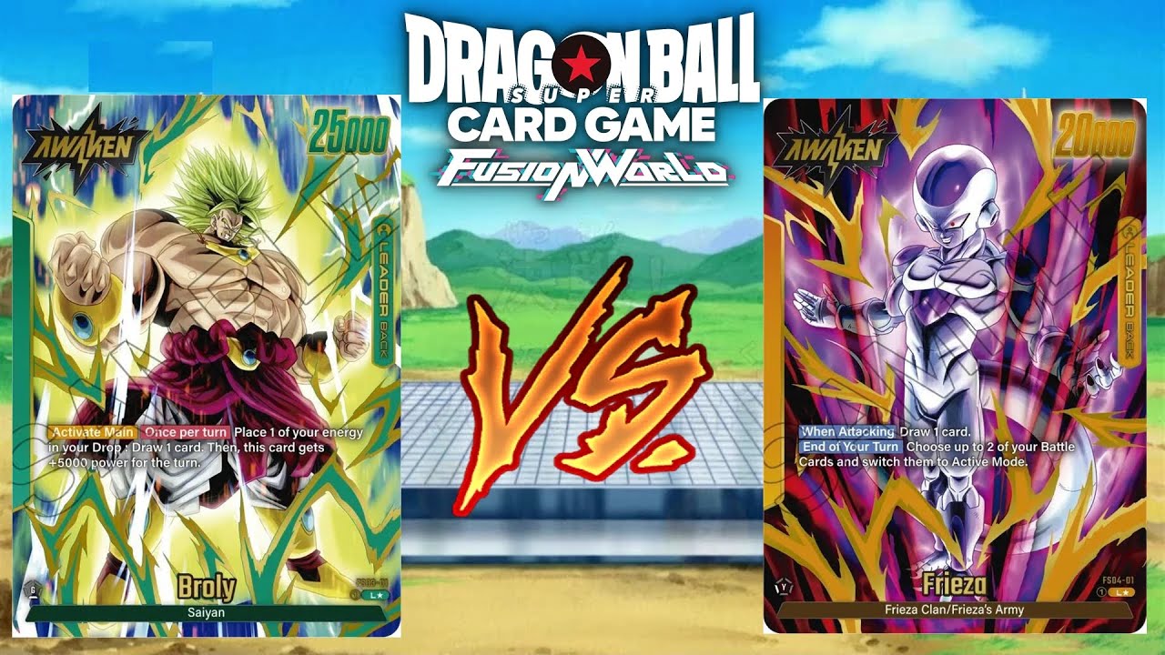 Broly VS Frieza FB05 DB FUSION WORLD🔥✔💥