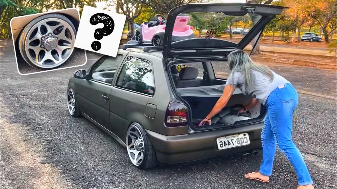 FIQUEI SEM JEITO QUANDO VI QUE ELA USAVA RODAS 6 FUROS NO GOL BOLINHA
