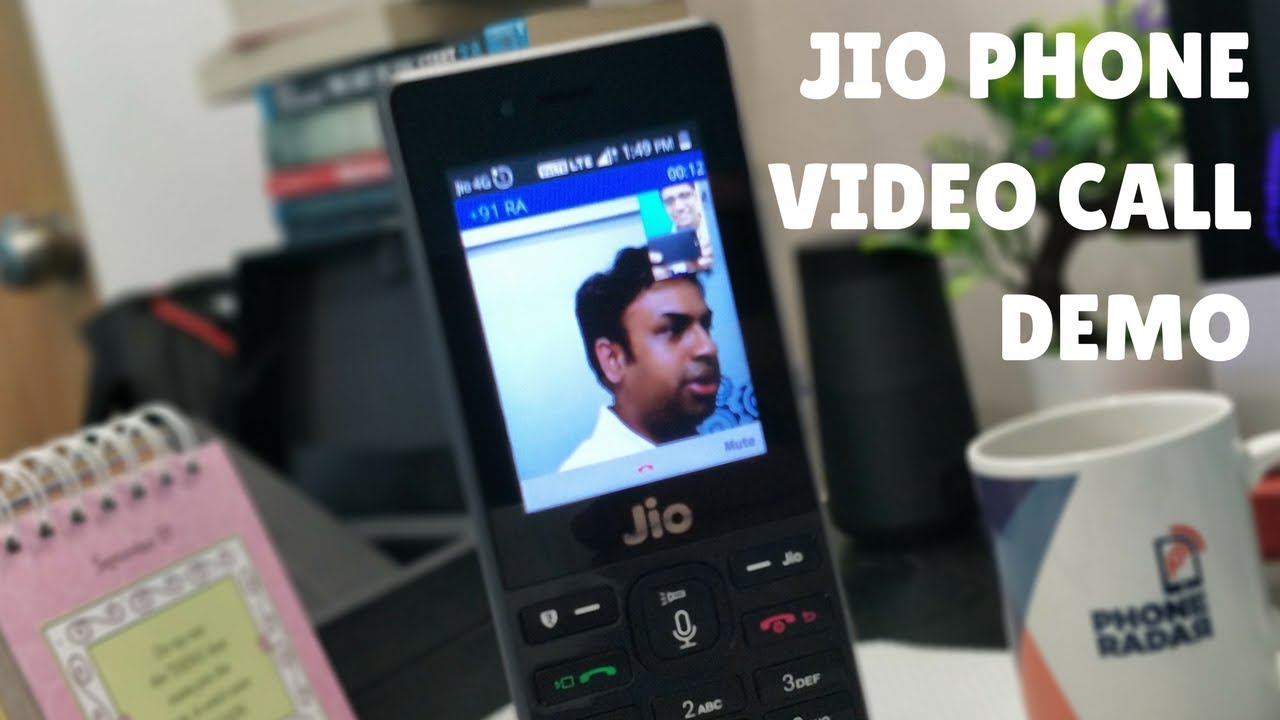 Jio Phone Video Calling Demo over Jio 4G Connection - PhoneRadar (Ft GeekyRanjit)
