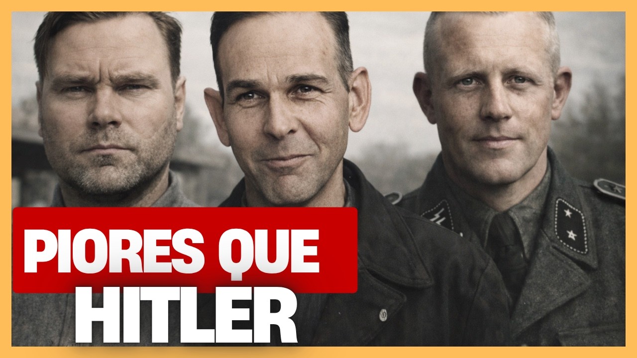 Mais SÁDICOS QUE O PRÓPRIO HITLER: Os homens que inspiraram medo e terror! #EP9