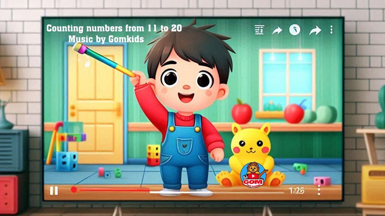 Mastering Numbers: Counting 11 to 20 Nursery Rhymes