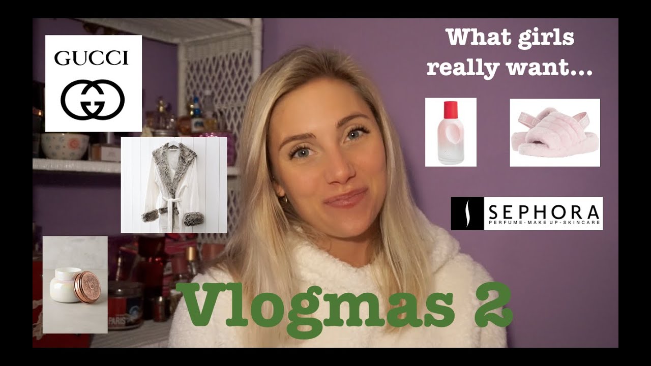 VLOGMAS 2 |TOP 10 GIFTS FOR HER| GIFT GUIDE 2019