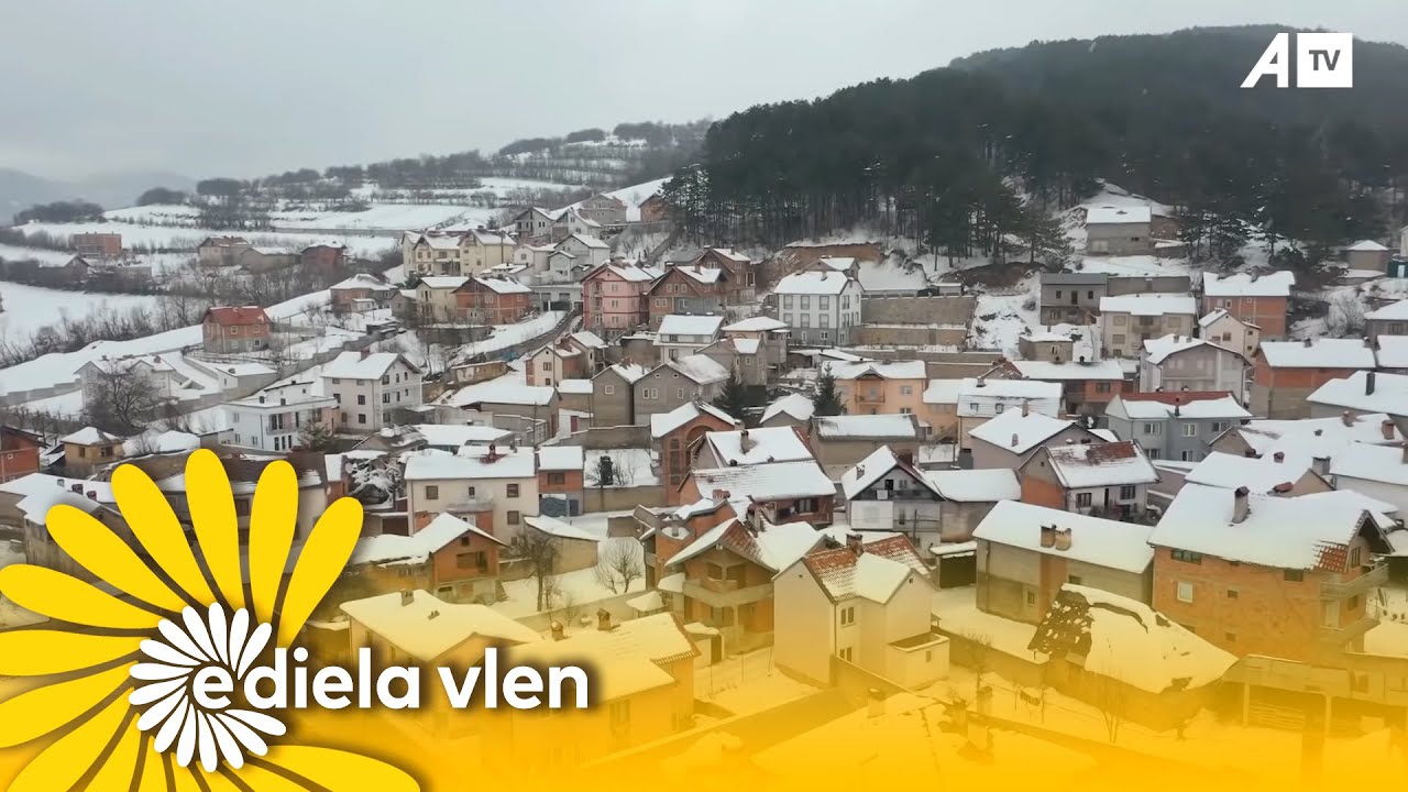Fshati i Kosovës, që merr pamje mahnitëse gjatë stinës së dimrit