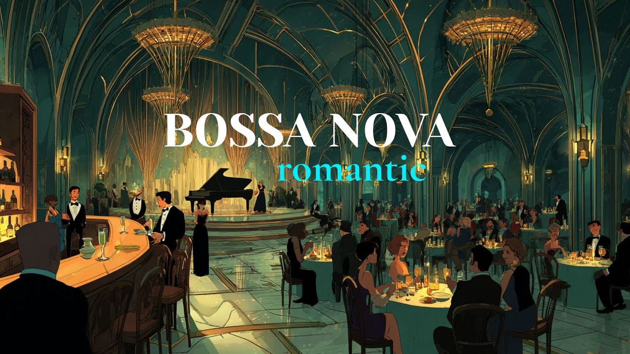 Bossa Nova Vocal Jazz – Cozy Coffee Morning | English Vocals, Piano & Nylon Guitar