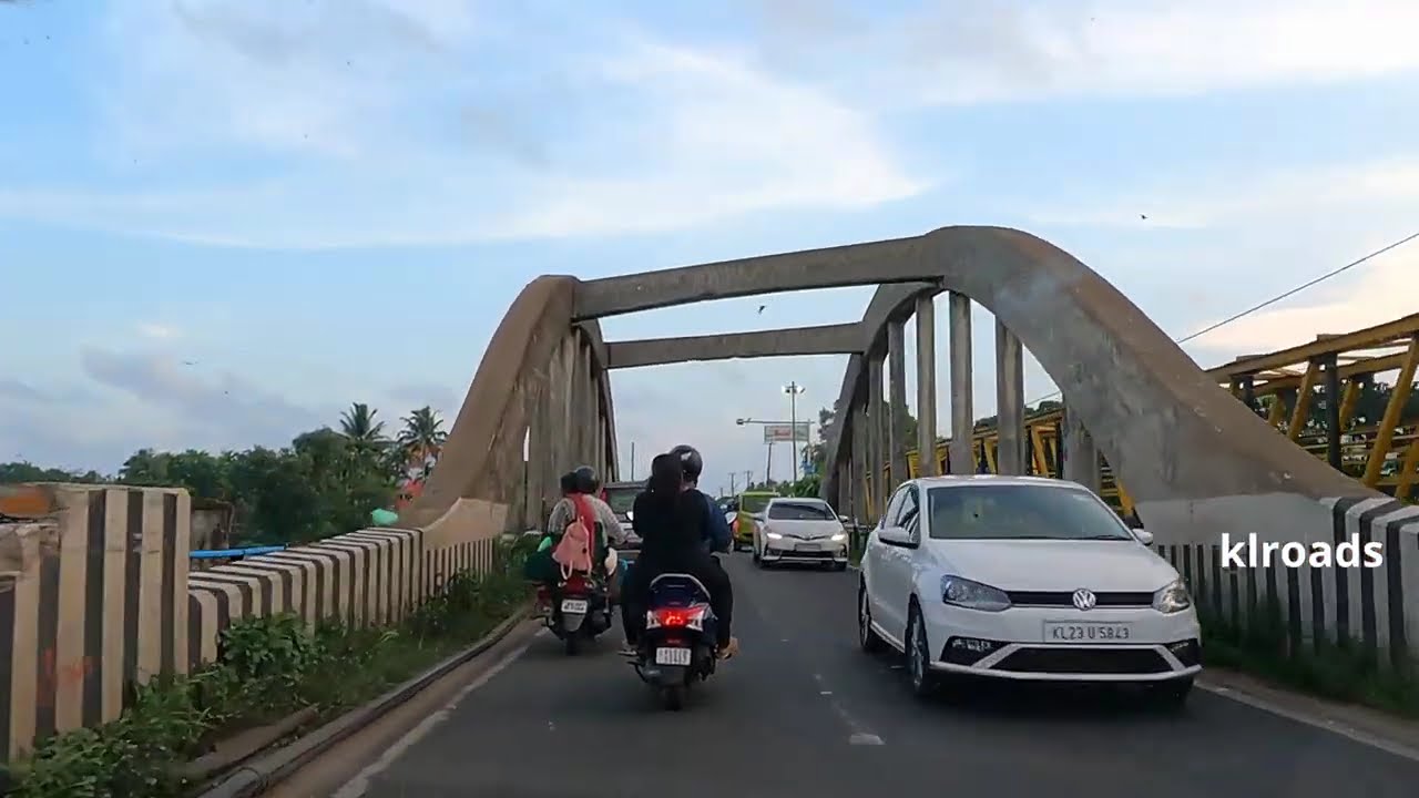 Drive from Karunagapally to Kalluvathukal via Chavara, Neendakara, Kureepuzha, Ayathil, Kottiyam