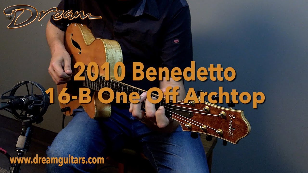 2010 Benedetto 16-B One-Off, Birdseye Maple & Spruce
