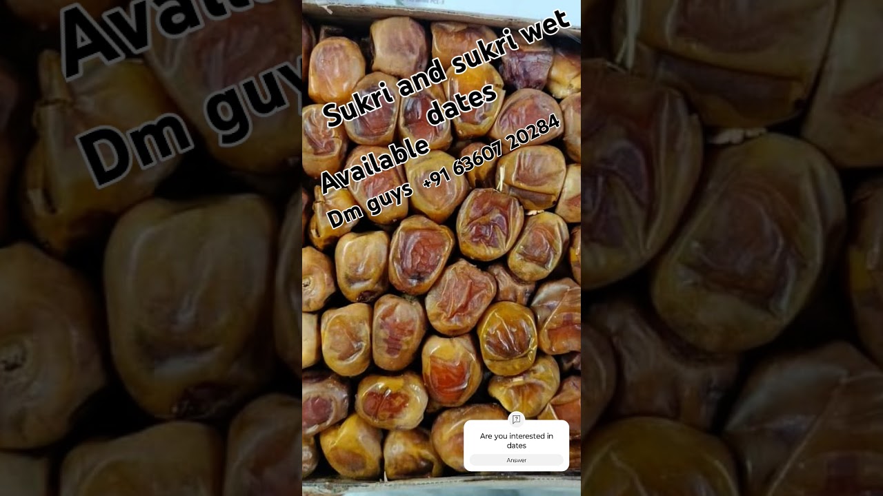 Sukri and sukri wet dates available|3kg|5kg | lowest price and best quality 💯|