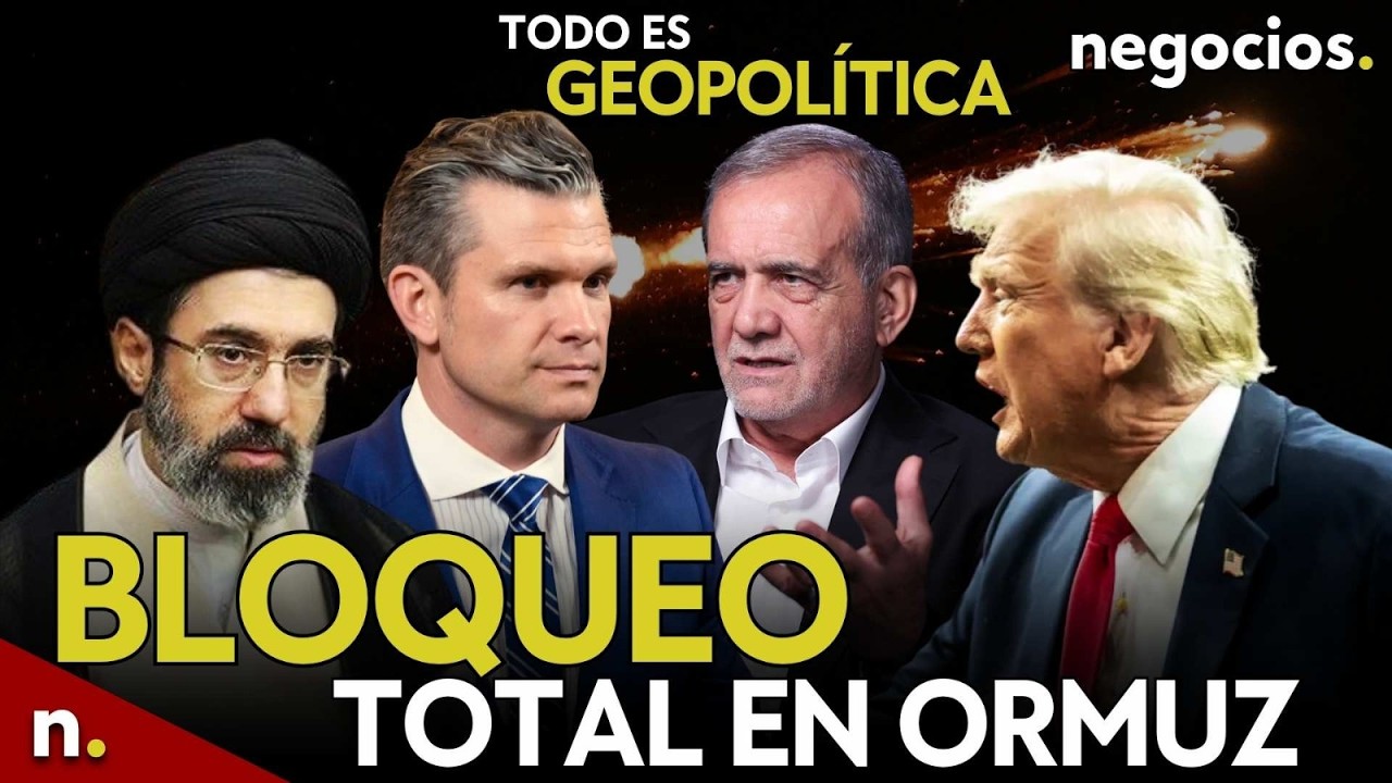 TODO ES GEOPOL&Iacute;TICA: EEUU cierra el Estrecho de Ormuz, Ir&aacute;n amenaza con ataques y fiesta en Bruselas