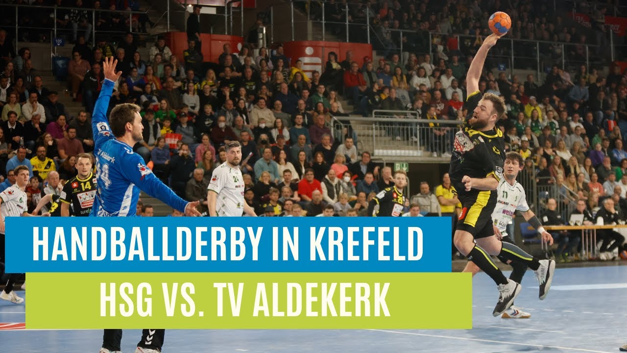 Handball-Derby in der YAYLA-Arena - HSG Krefeld gegen TV Aldekerk