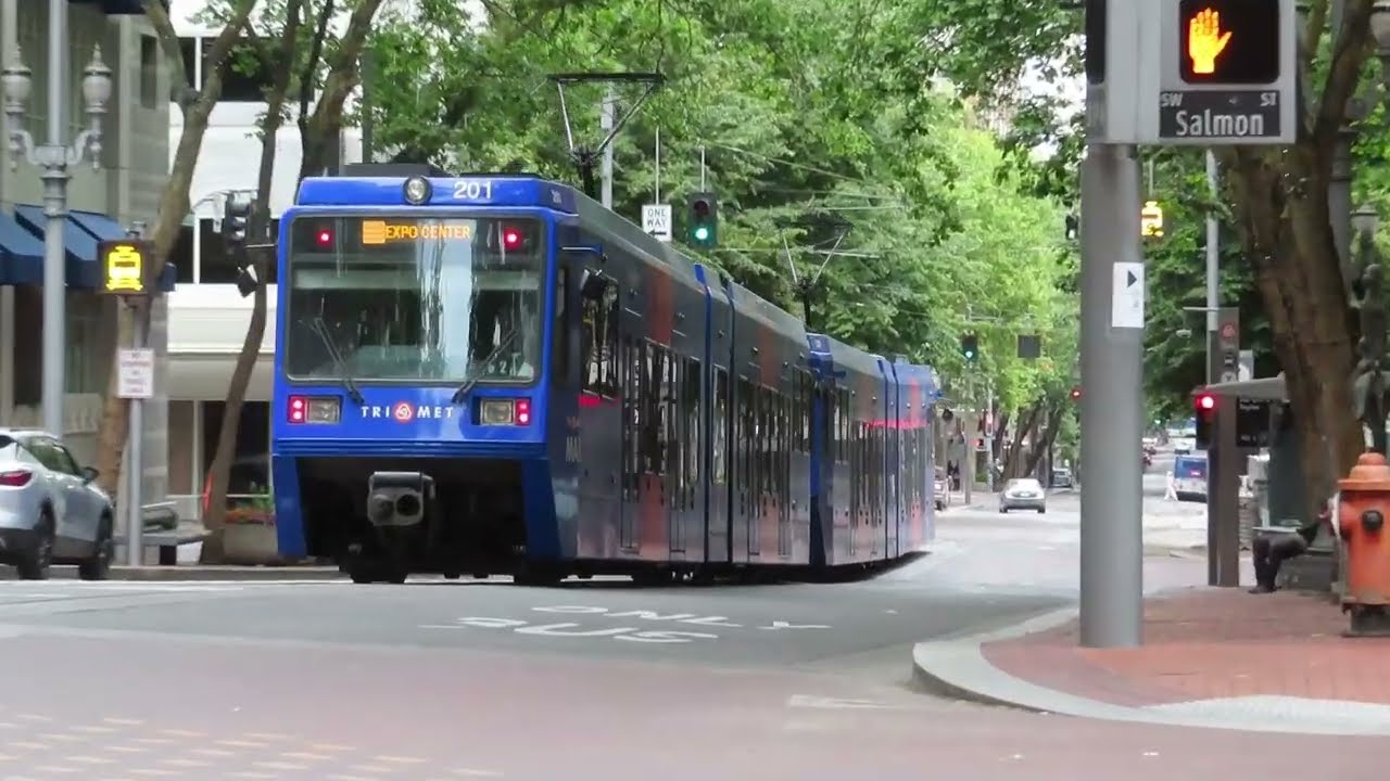 Riding TriMet July 2, 2024 + Troutdale Railfanning.