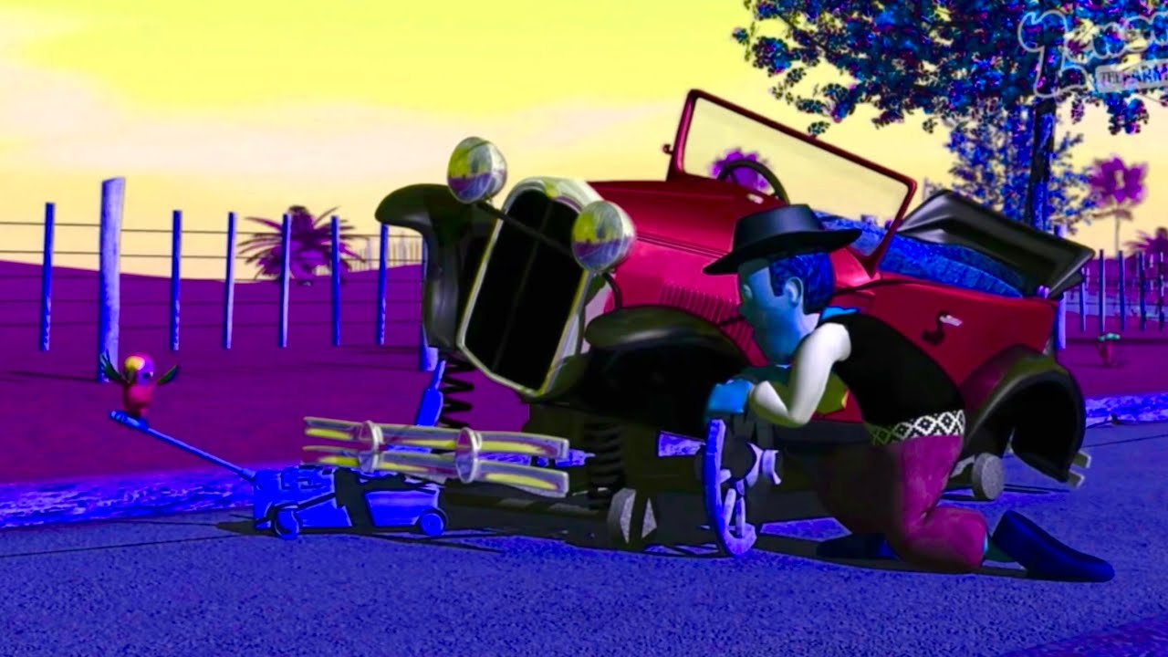 The Man Smash by A car //Sponsored by Gamavision Csupo Effects