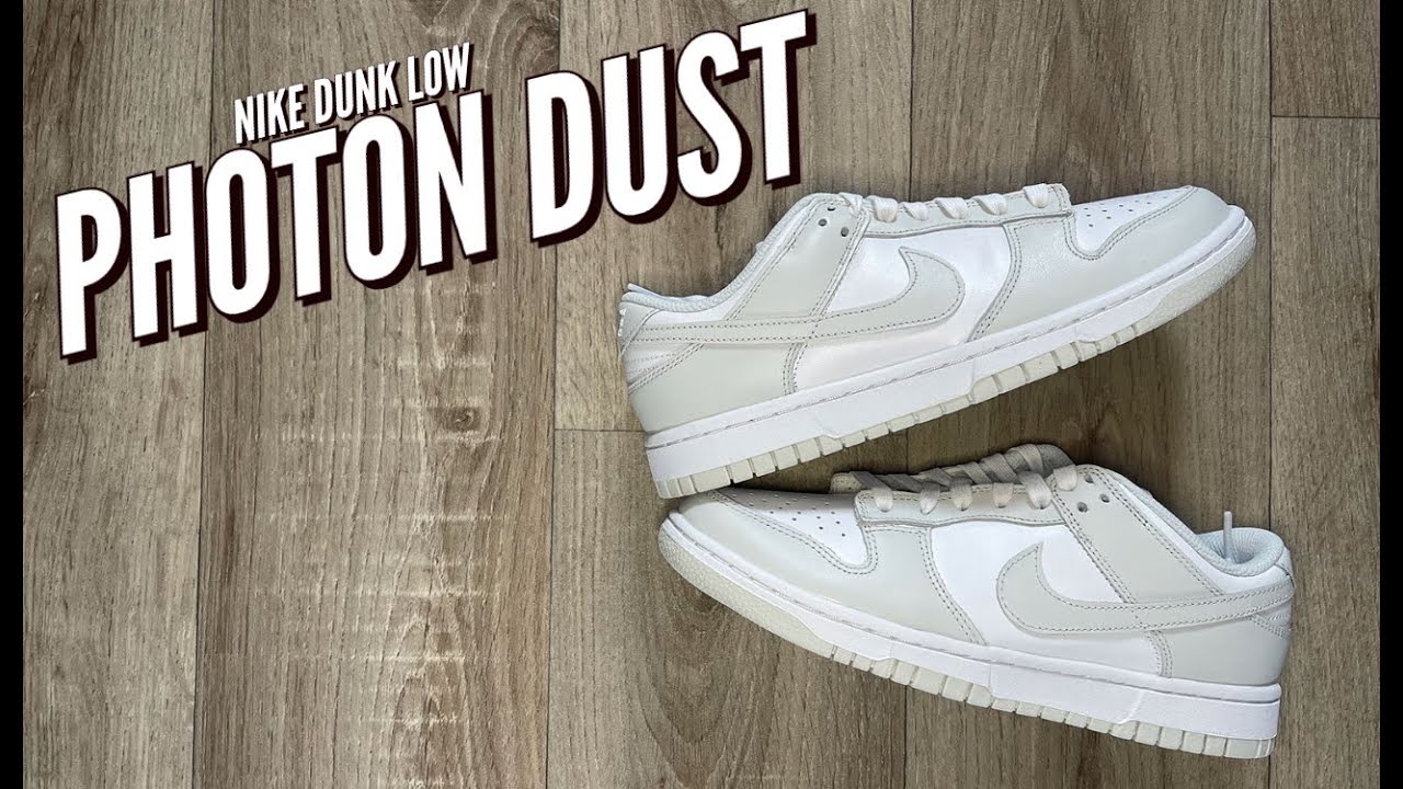 THE NIKE DUNK LOW PHOTON DUST CLEANNN!