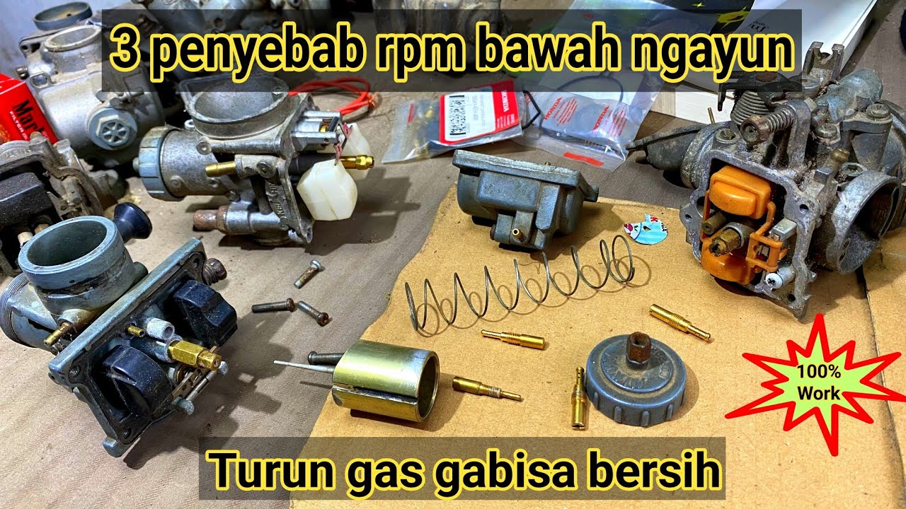 3 PENYEBAB RPM BAWAH NGAYUN BERIKUT SOLUSINYA...!
