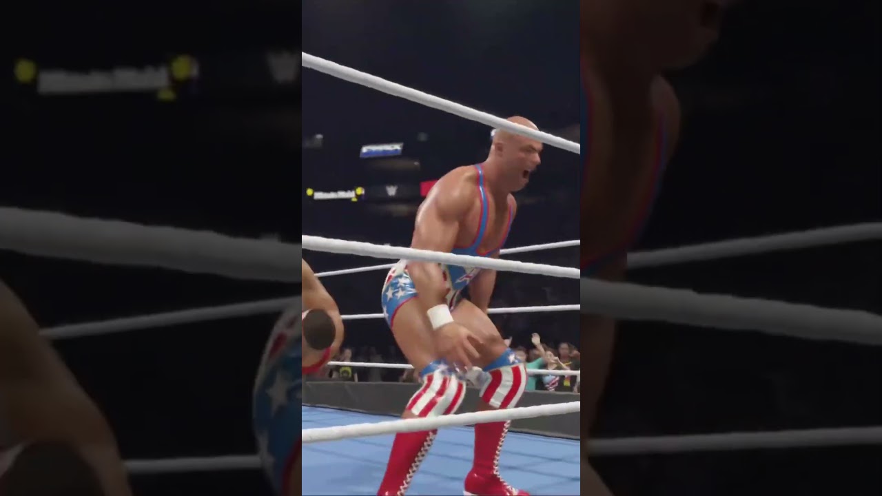 Kurt Angle Vs Bron Breaker 