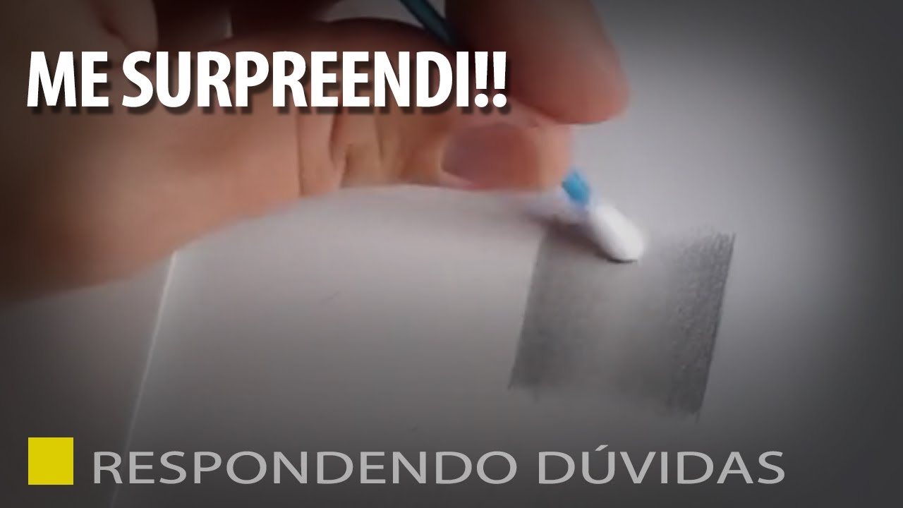 ESFUMINHO VS COTONETE - QUAL É MELHOR PARA ESFUMAR O DESENHO?