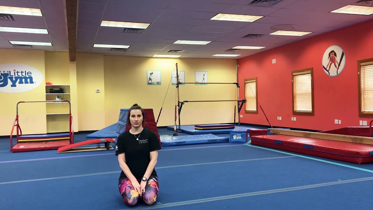 The Little Gym AT HOME parent/child class.
