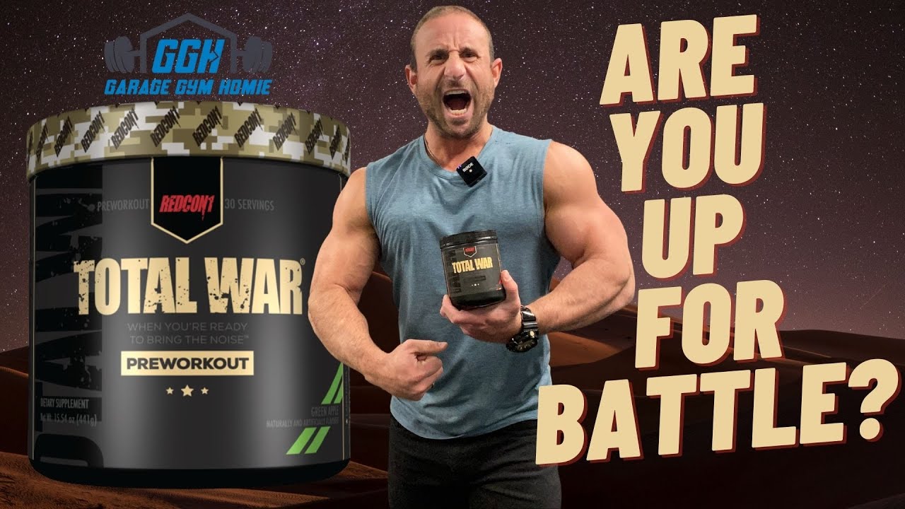 BEST BEGINNER PRE WORKOUT | Redcon1 Total War Pre-Workout Review