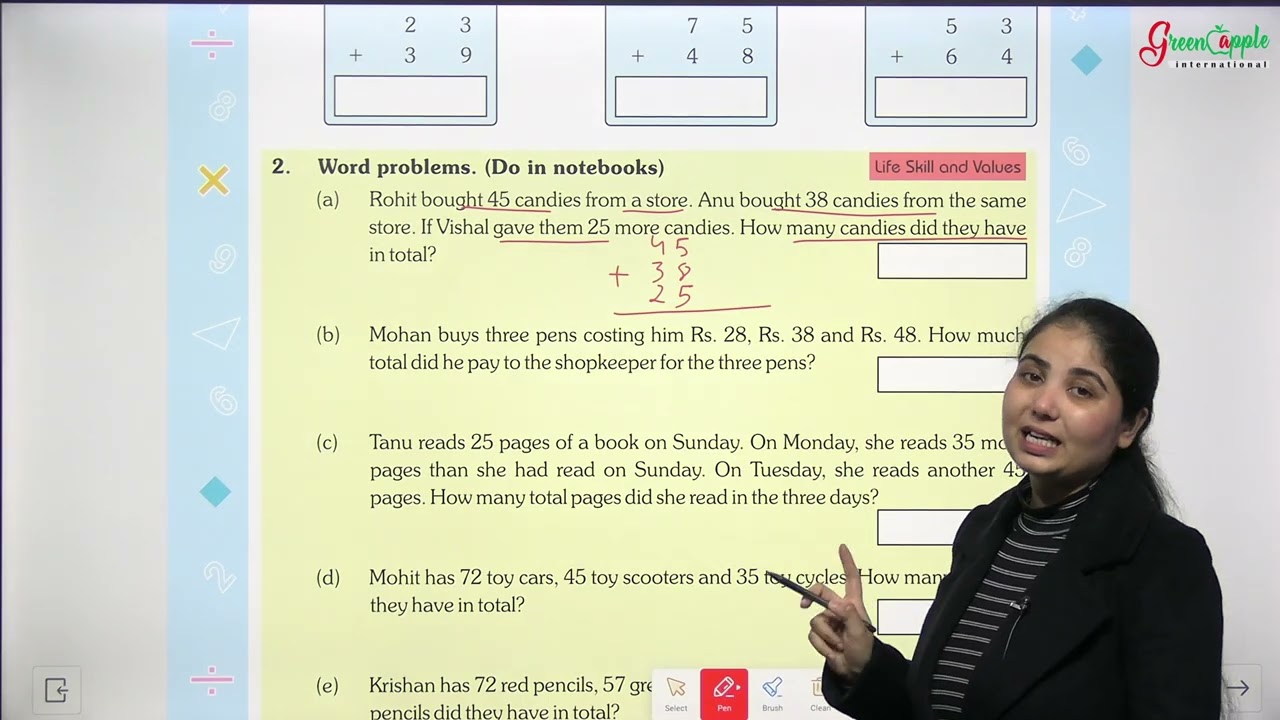 WISDOM PUBLICATION CURIOUS CLASS 2 CHAPTER 2 ADDITON