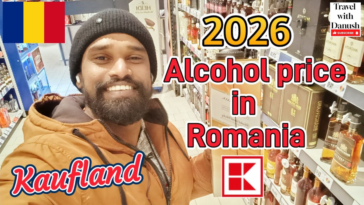 2026 Alcohol price in romania 😱😯🇷🇴🇪🇺  Ro vlog 24 🇹🇩  #romania #kaufland #europe #travel #travel 