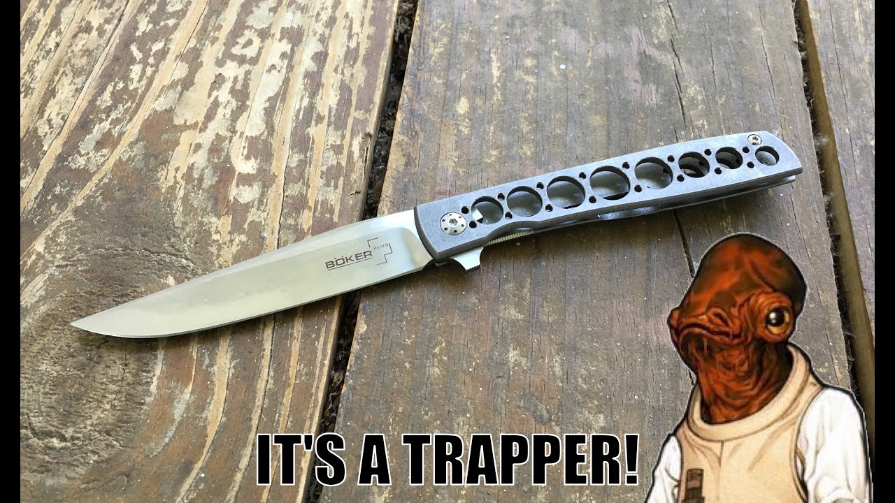 The Boker Urban Trapper Titanium Pocketknife: The Full Nick Shabazz Review