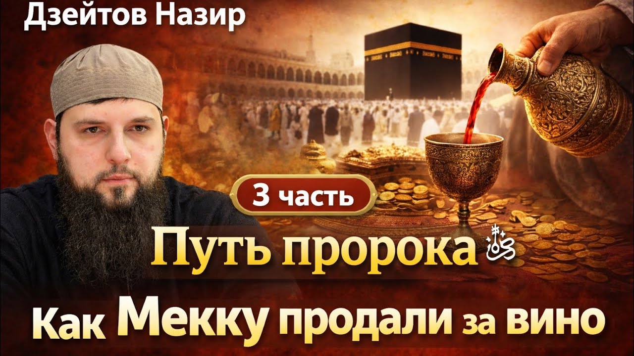 3 часть | путь пророка ﷺ | как Мекку продали за вино | Дзейтов Назир 