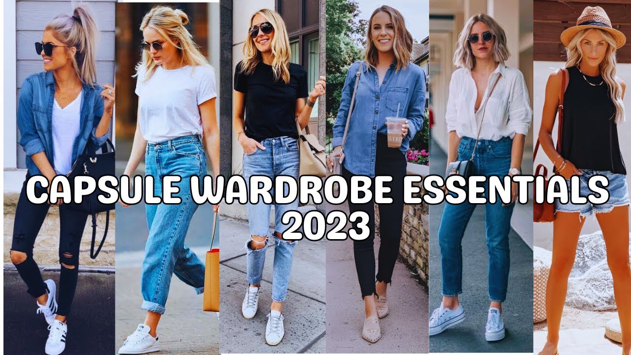 Capsule Wardrobe Essentials 2023 