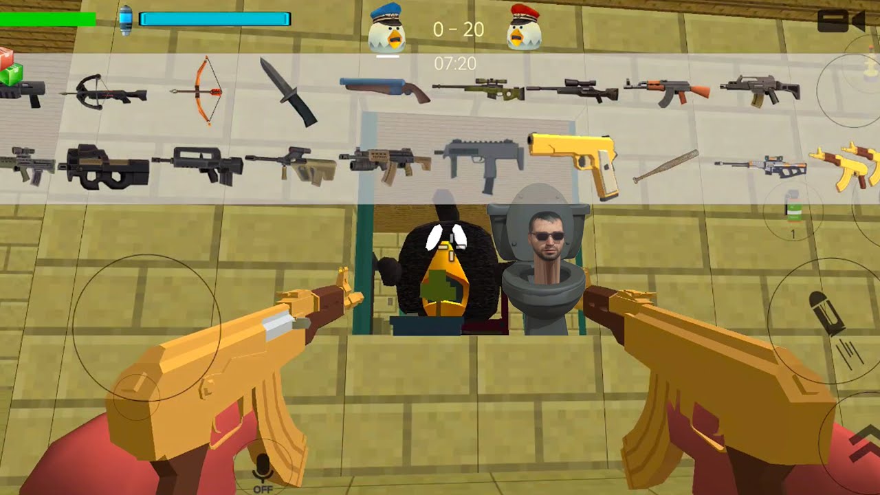 Chicken Gun Private Server In All Zombie  Funny Moments Mode