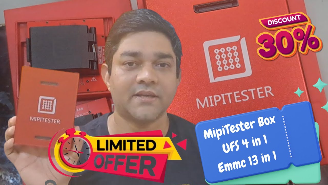 Mipi Tester Full Set With UFS 4 in 1 & Emmc 13 in 1